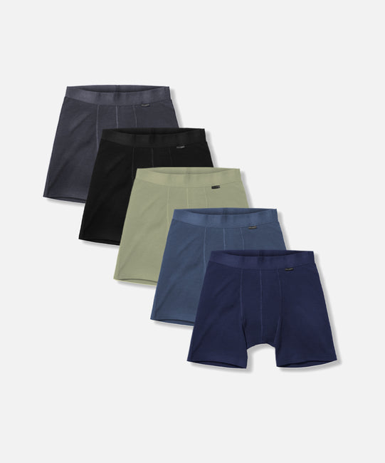 Men's 5 Pack // Merino Boxer Briefs