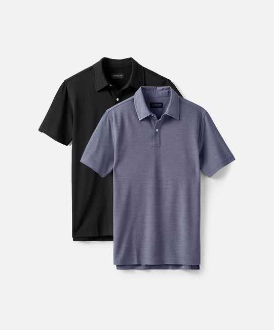 Unbound Merino - 2 Pack Merino Polo