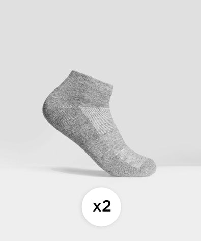 Men's 2 Pack // Merino All Season Ankle Socks