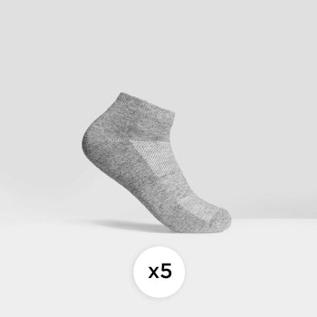 Men's 5 Pack // Merino All Season Ankle Socks