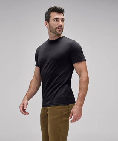 Men's Tall Merino Crew Neck T-Shirt